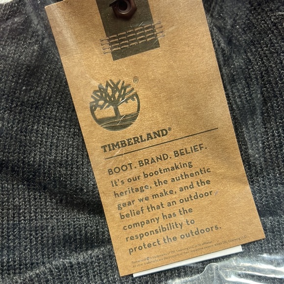New Timberland Embroidered Logo Beanie GC - Picture 4 of 4